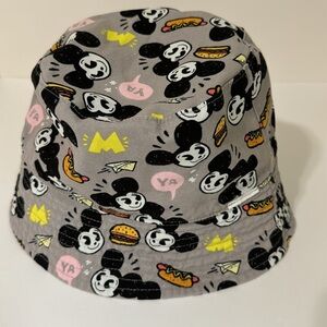 Disney Japan Mickey Reversible Bucket Hat Nanako Kanemitsu Artist OS